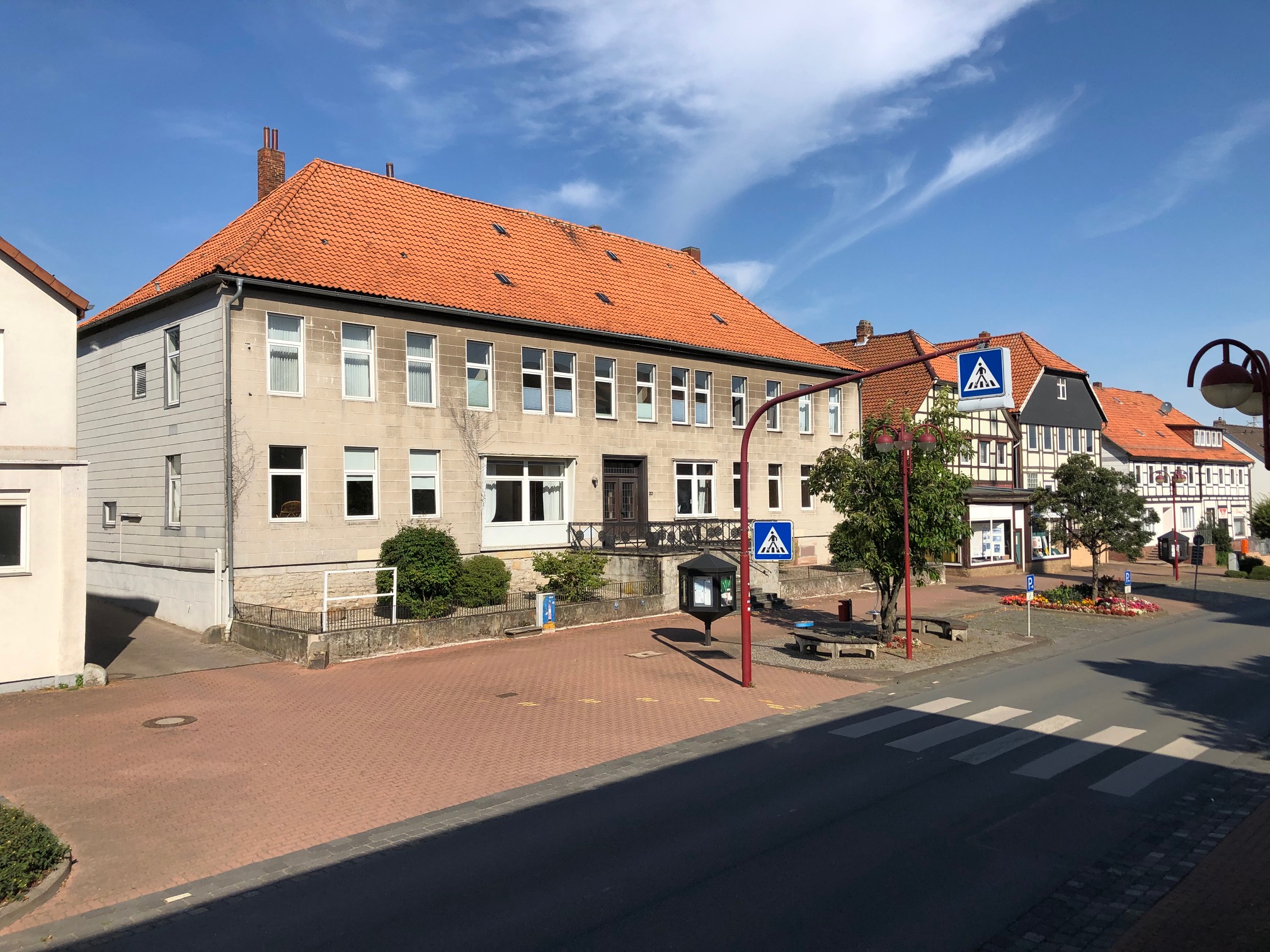 Elze: Der Posthof vor der Restaurierung; Fotografen: Joana u. Volker Baumgarten