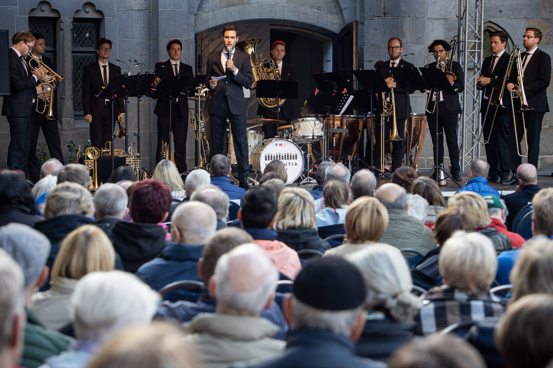 33. Niedersächsische Musiktage, Mut, 08.09.2019, Burg Bentheim,
(Post)Heroen – unter sich, Salaputia Brass