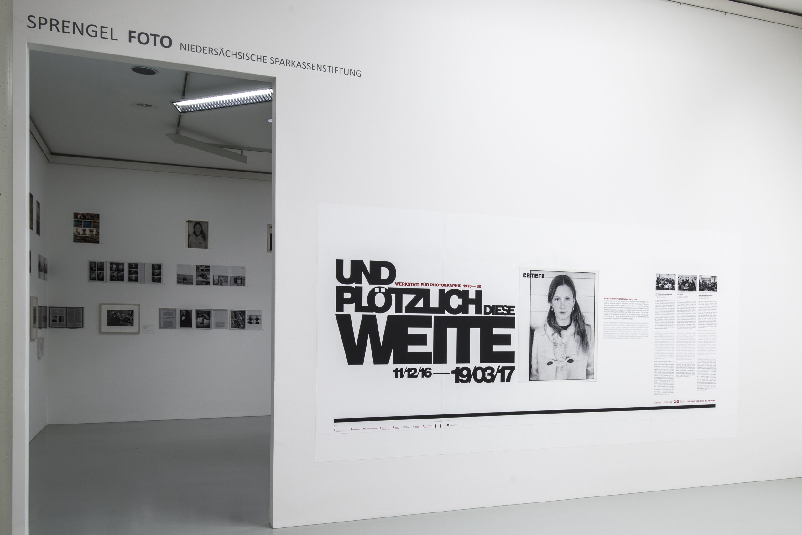 Installationsansicht Werkstatt für Photographie Sprengel Museum Hannover, Foto: Herling Werner, Sprengel Museum Hannover