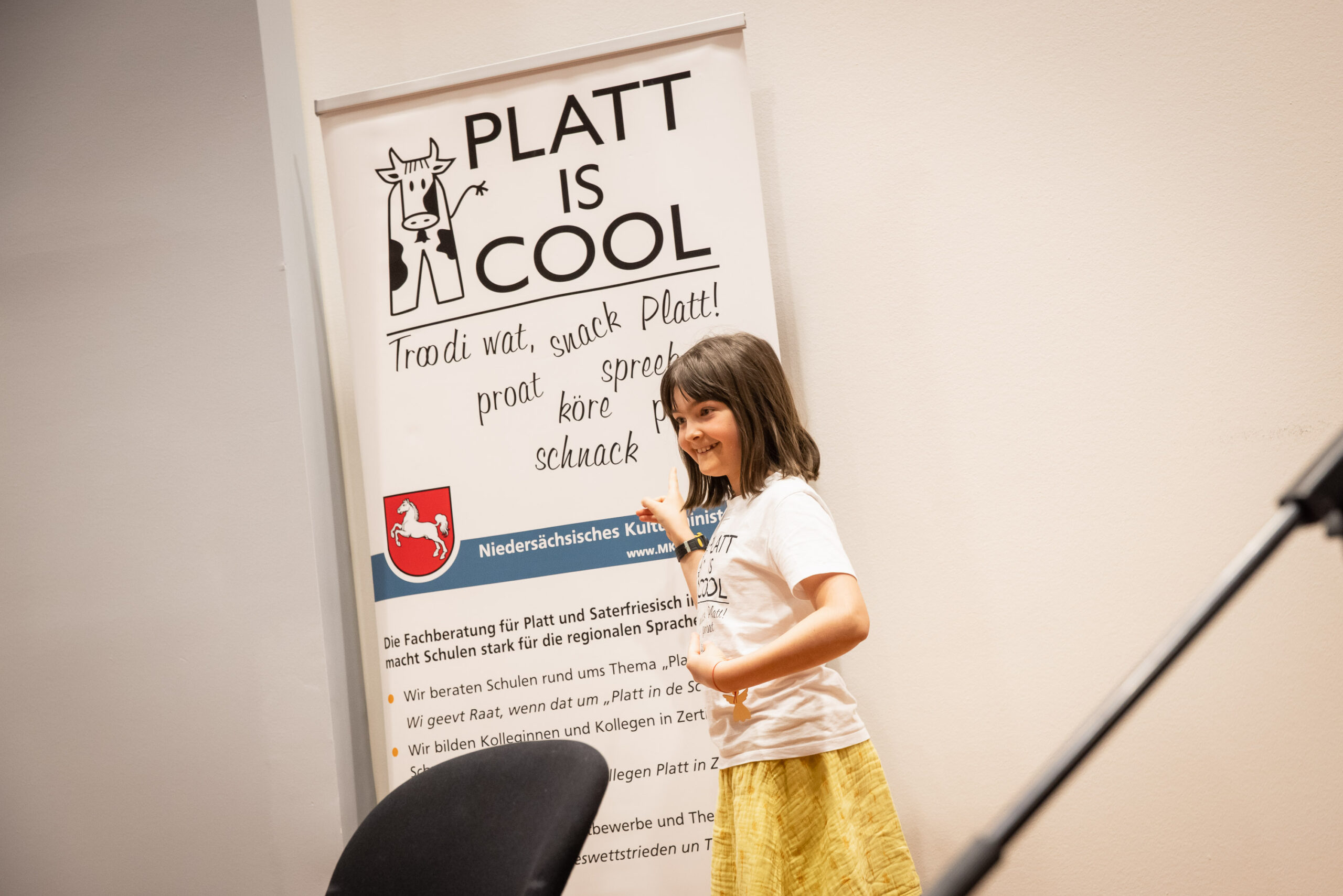 12.06.2023, Landesentscheid Plattdeutscher Lesewettbewerb, Foto: Helge Krückeberg