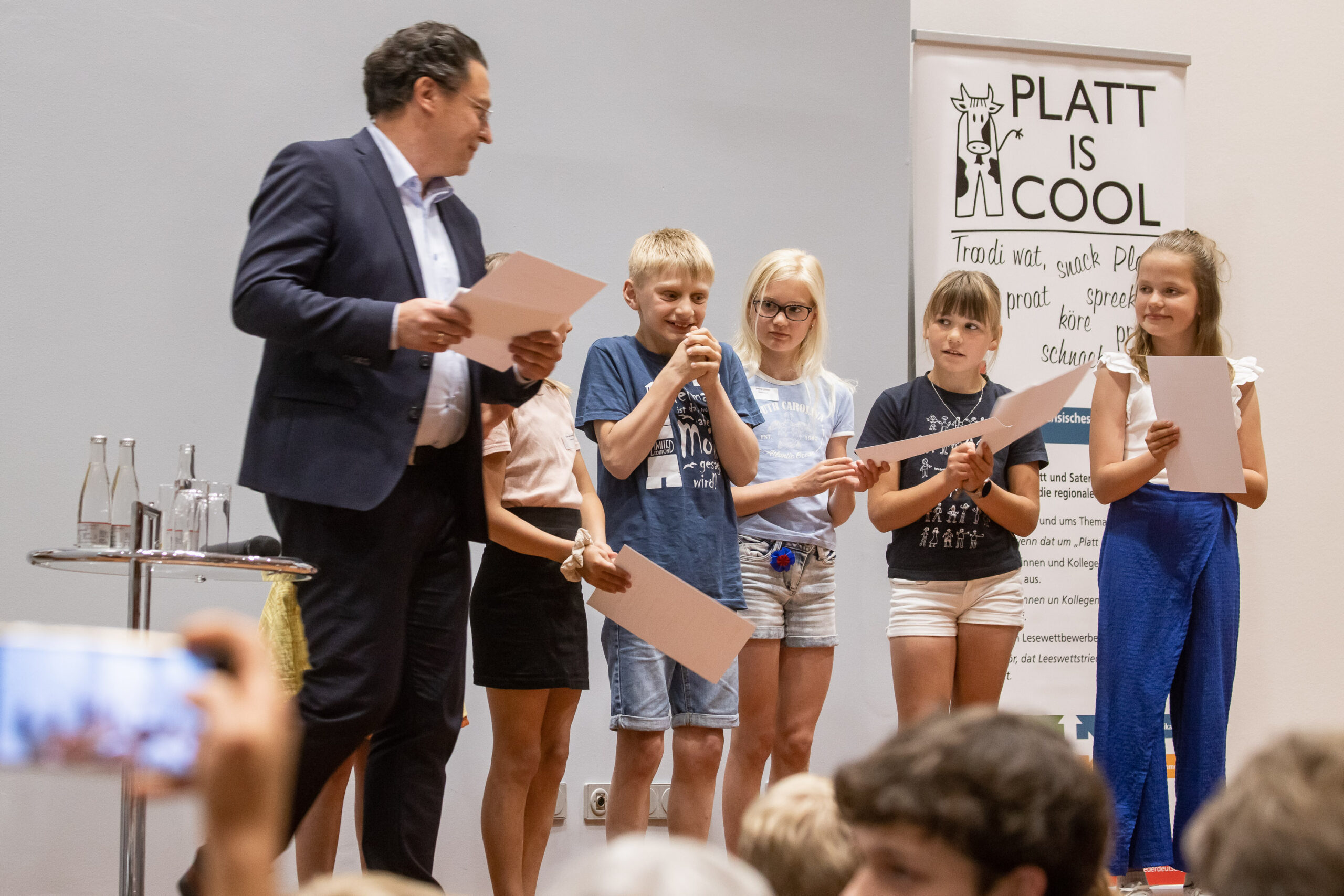 12.06.2023, Landesentscheid Plattdeutscher Lesewettbewerb, Foto: Helge Krückeberg