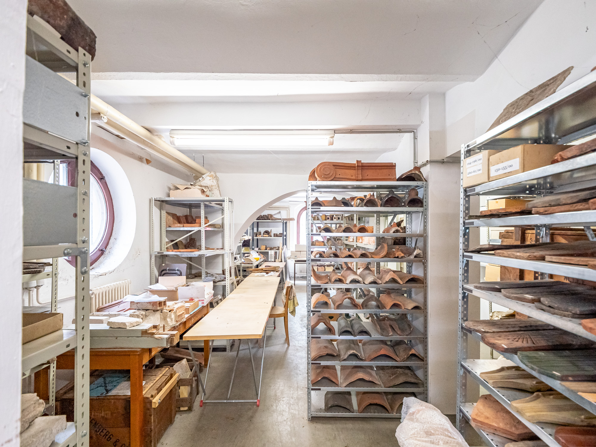 Das Baustoffarchiv des Niedersächsischen Landesamts für Denkmalpflege (Nils Schellwald, NLD)