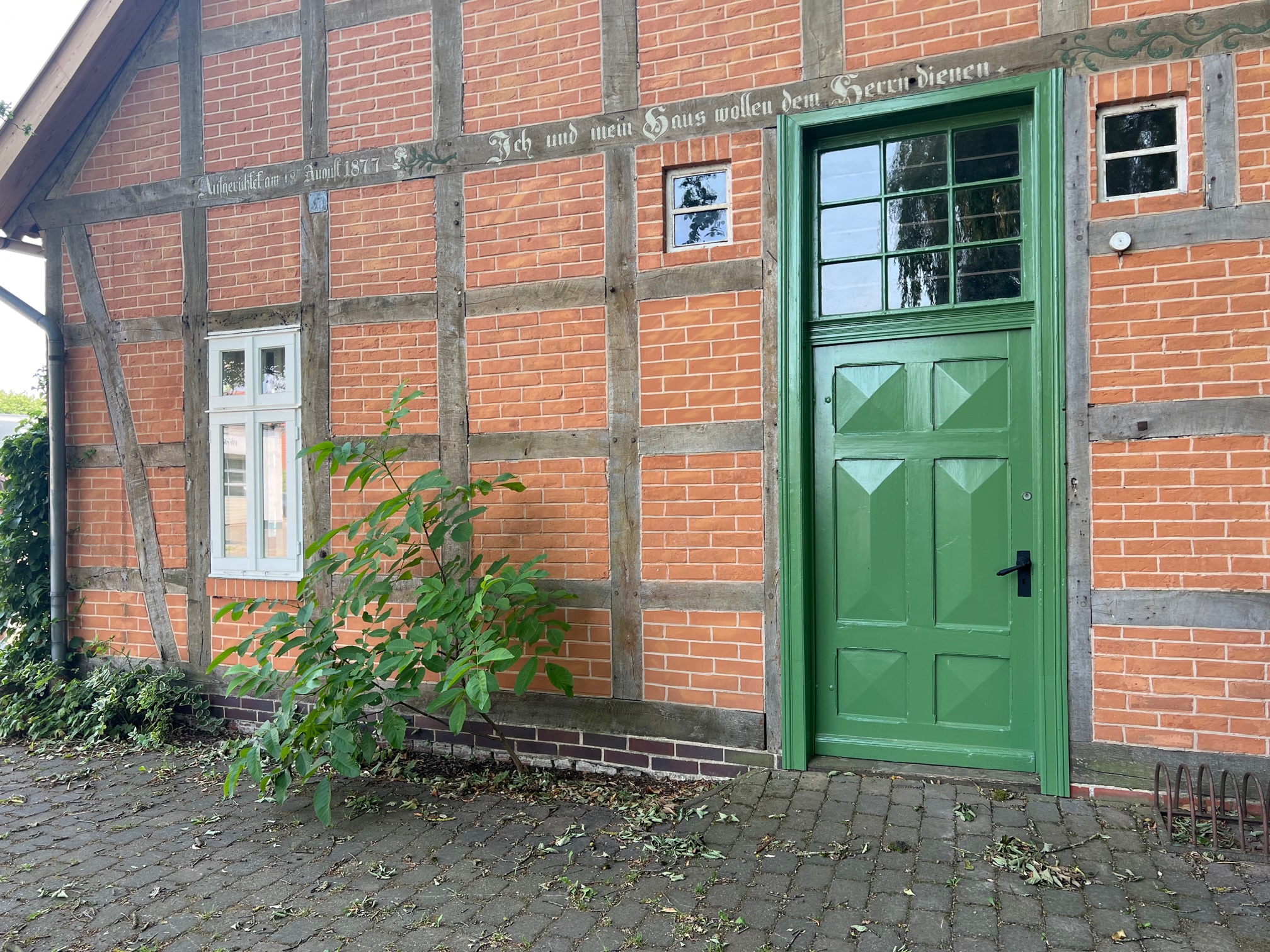 Tür nach der Sanierung, Foto: Gisela Weier