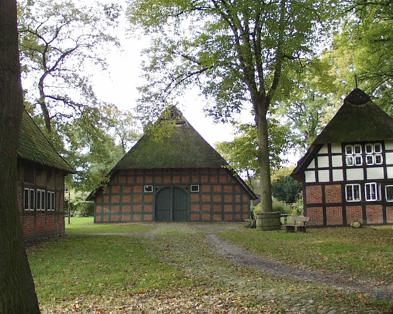 Giebel Museum, Teile Backhaus und Spieker, Foto: Flecken Ottersberg