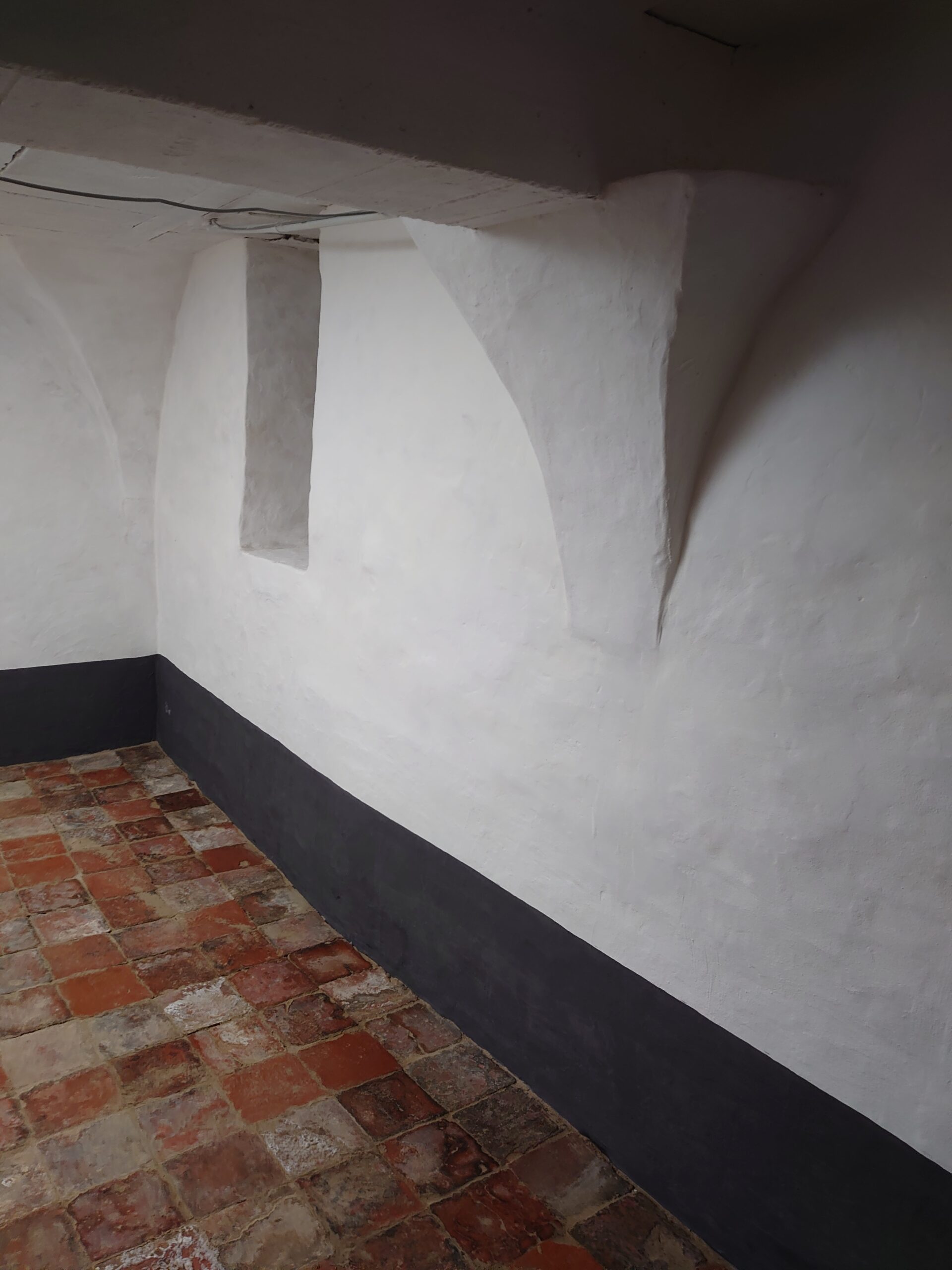 Raumhülle der Gruft vor der Sanierung, Foto: Klaus Engler